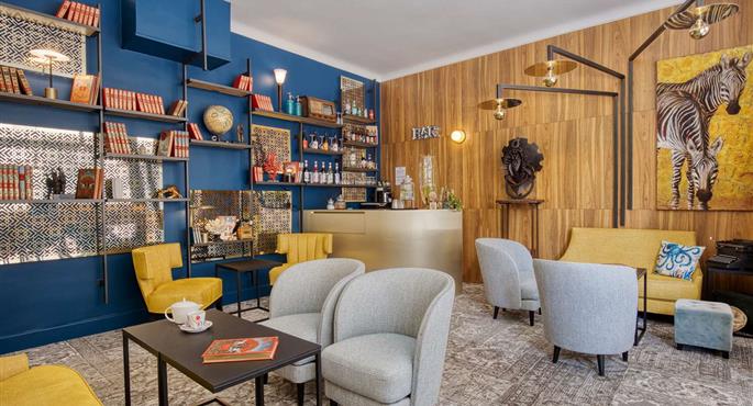 Bar ou lounge de Best Western Hotel Graslin - Nantes - 93822