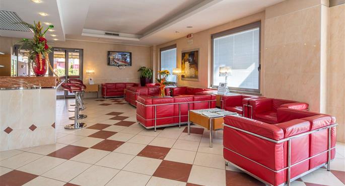 Bar ou lounge de Best Western Hotel I Triangoli - Rome - 98265