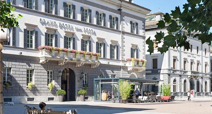 Extérieur de Grand Hotel della Posta, WorldHotels Distinctive - Sondrio - 98446