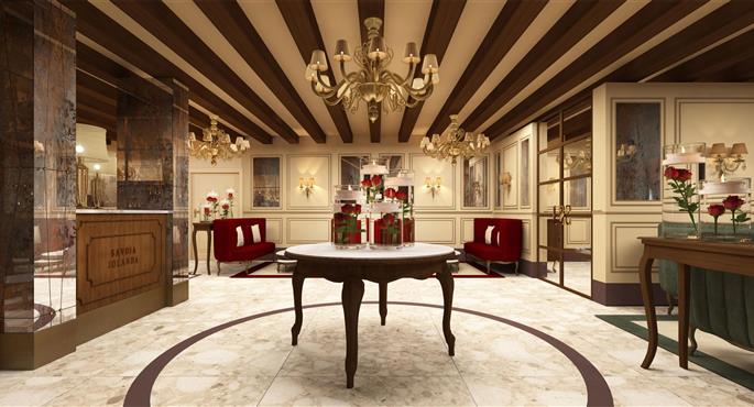 Hall de Hotel Savoia & Jolanda, WorldHotels Elite à Venise - 98449