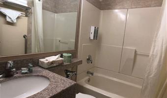 1 chambre avec lit king size accessible en fauteuil roulant, accessible aux personnes à mobilité réduite, douche avec accès handicapés, non fumeur, petit déjeuner continental