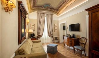 1 lit king size, non fumeur, junior suite, lounge area, divan