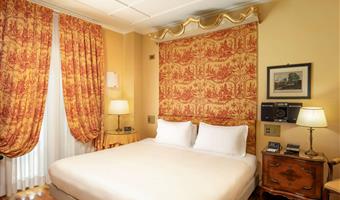 1 lit king size, non fumeur, chambre deluxe, convertible en deux lits simples