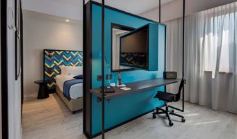 juniorsuite, 1 lit king size, non fumeur, chambre executive, divan, peignoir et chaussons