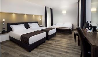 2 lits simples, non fumeur, chambre familiale, canapé-lit