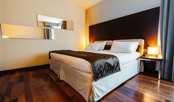 1 lit king size, chambre deluxe, garage gratuit, minibar gratuit, chaînes de télévision gratuites, service d'étage gratuit