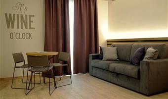 1 lit king size, non fumeur, suite design, double sofabed