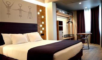 1 lit king size, non fumeur, chambre design, junior suite, double sofabed