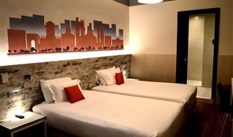 2 lits simples, non fumeur, chambre standard :