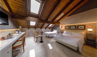 1 lit queen size et 1 lit simple, non fumeur, chambre triple