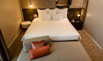 1 lit king size, non fumeur, junior suite, chambre deluxe, salon, dressing, minibar gratuit