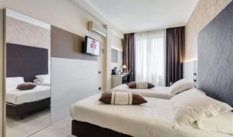 2 lits simples, chambre standard, wi.fi gratuit,  bouilloire, accès gratuit au gymnase