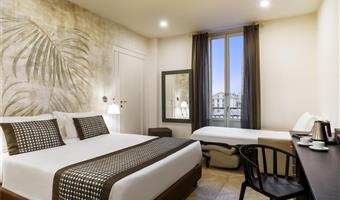 1 lit queen size, non fumeur, canapé-lit une personne