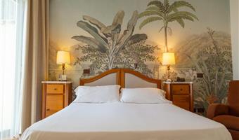 1 lit queen size et 1 lit simple, chambre standard :