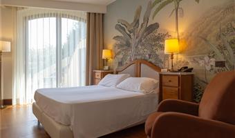 1 lit queen size et 1 lit simple, chambre standard :