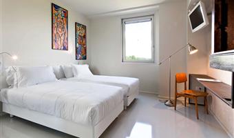 2 lits simples, non fumeur, chambre standard :, douche