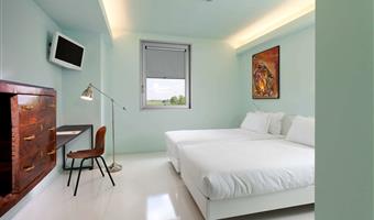 2 lits simples, non fumeur, chambre standard :, douche