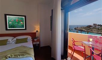 1 lit queen size, non fumeur, chambre supérieure, balcon, vue sur la mer, convertible en deux lits simples