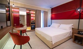 1 lit queen size, non fumeur, chambre deluxe, balcon