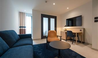 suite- 1 lit king size, non fumeur, chambre executive, canapé-lit, balcon