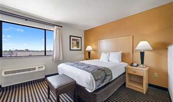 2 letti matrimoniali queen size, strutture per ospiti disabili, bathtub, due televisori, microonde e frigorifero, scrivania business, camere non fumatori, colazione completa