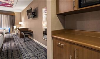 2 letti matrimoniali queen size, camere non fumatori, accesso a internet ad alta velocità, microonde e frigorifero, minibar con lavandino, divano letto, colazione completa