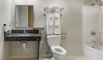 accessibile - 1 letto king size, strutture per ospiti disabili, bathtub, camere non fumatori, colazione completa
