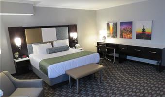 1 letto matrimoniale king size, camere non fumatori, camera più grande, camera executive, scrivania, microonde e frigorifero, collegamento wi-fi