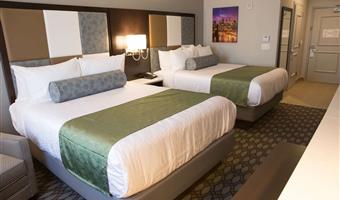 accessibile - 2 letto queen size, strutture per ospiti disabili, bathtub, scrivania, microonde e frigorifero, collegamento wi-fi, camere non fumatori