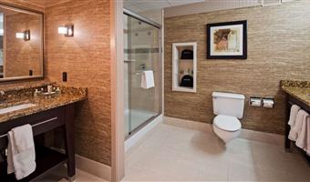 suite -1 letto king size, camere non fumatori, divano letto, soggiorno, sala da pranzo, televisore a schermo piatto, microonde e frigorifero, colazione completa