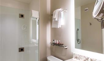 1 letto matrimoniale queen size, camere non fumatori, assistenza per le comunicazioni, vista sulla strada, scrivania, mini frigorifero, solo doccia, colazione completa