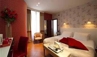 1 letto matrimoniale queen size, camera standard, letto doppio su richiesta, colazione completa