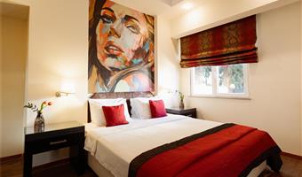 1 letto matrimoniale king size, camere non fumatori, suite junior, minibar, balcone, collegamento wi-fi, colazione completa