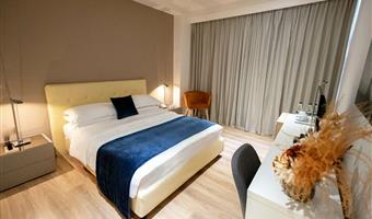 1 letto matrimoniale, camere non fumatori, camera comfort, doccia, collegamento wi-fi, finestre insonorizzate, bollitore per tè e caffè, colazione completa