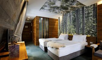 2 letti singoli, camere non fumatori, cassaforte, minibar, collegamento wi-fi, aria condizionata, asciugacapelli, colazione completa