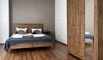 1 letto matrimoniale queen size, camere non fumatori, monolocale, divano letto, balcone, angolo cottura, collegamento wi-fi, colazione completa