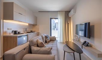 appartamento - 1 letto singolo, camere non fumatori, divano letto, balcone, angolo cottura, collegamento wi-fi, bollitore per tè e caffè
