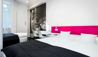 1 letto matrimoniale, camere non fumatori, camera premium, bollitore per tè e caffè, frigorifero, cassaforte, ferro e asse da stiro, colazione completa