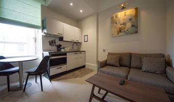 appartamento - 1 letto matrimoniale, camere non fumatori, camera standard, una camera da letto, sala, cucina