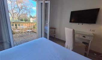 1 letto matrimoniale queen size, camere non fumatori, camera superior, vista sulla piscina, letto doppio su richiesta