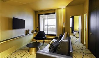 suite -1 letto king size, camere non fumatori, divano letto, doccia in camera