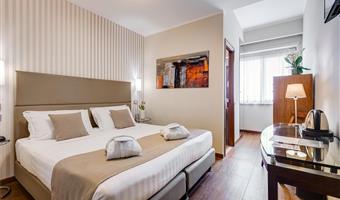 1 letto matrimoniale queen size, camera stile classico, letti singoli disponibili su richiesta