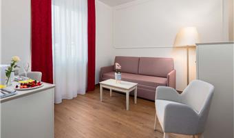 1 letto matrimoniale king size, suite junior