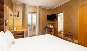 1 letto matrimoniale queen size, camera superior, terrazza, vista panoramica, wi-fi