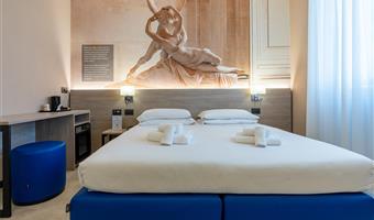 1 letto king size 1 letto singolo, camera stile classico, letto doppio su richiesta