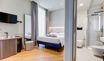 1 letto matrimoniale, letto francese, camera standard, insonorizzata, wi-fi gratuito