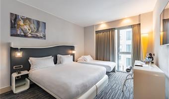 1 letto king size, 1 letto singolo, camera tripla comfort, wi-fi, bollitore per tè e caffè, accappatoio e ciabattine