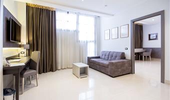 suite -1 letto queen size, camere non fumatori, divano letto, sala