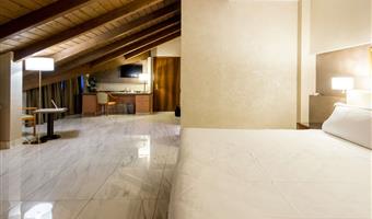 1 letto king size 1 letto singolo, camere non fumatori, suite junior, lounge area