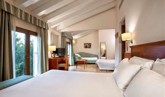 1 letto matrimoniale king size, camere non fumatori, suite junior, divano letto